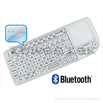 Bluetooth 3.0 Mini Wireless Keyboard with Mouse Function Touchpad and Laser Pointer -ZW-51006BT(MWK02)